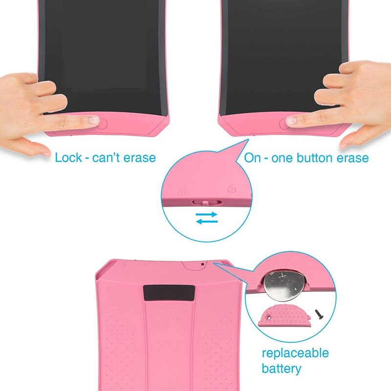 8.5 Inch Colorful Screen Drawing Pad LCD Writing Tablet with Lock Function Electronic Doodle Pads Drawing Board