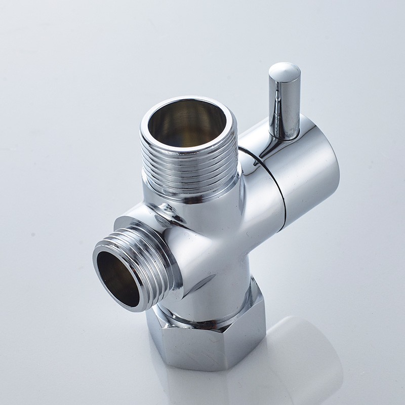 Rovogo  g1/2 eller g7/8 treveis t-adapter vannledningsforbindelse wc bidetvannseparator