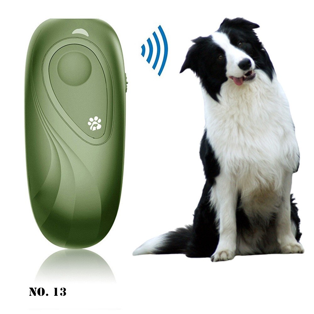 Dog Ultrasonic Anti Barking Device Frequency Hand-held Stop Dog Barking Device for Dog Behavior and Dog Repellent Tools