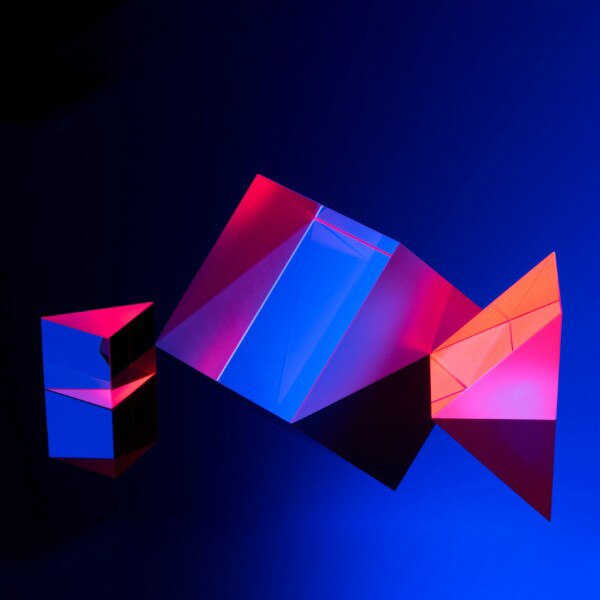 20x20x20MM Right Angle Prism Material K9 Refraction Prism Optical Glass Reflective Prism Prism Glass Triangular Prism With