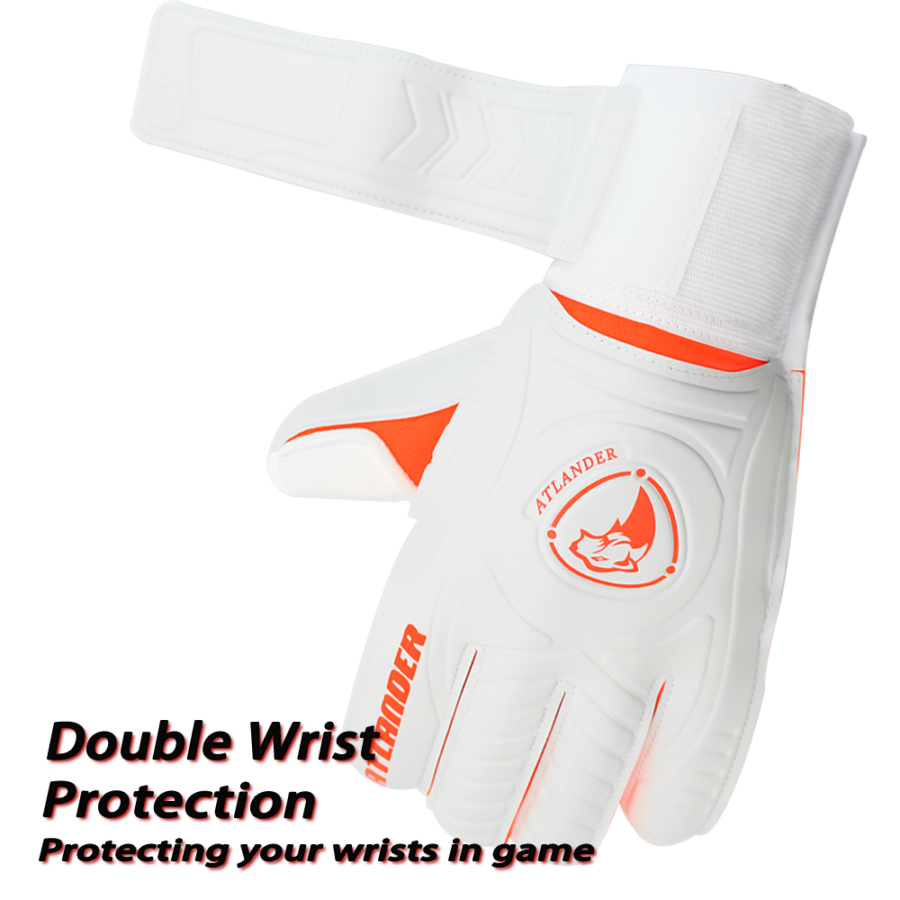 Finger Save Goalkeeper Gloves Football Latex Guard Protection Kids Adults Soccer Strong Grip Fingerave Goalie Glove
