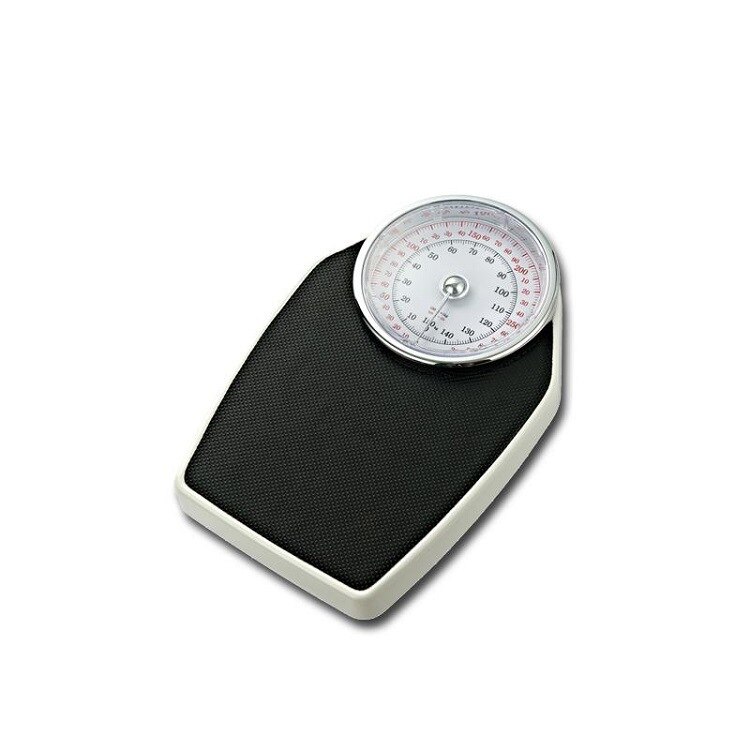 Classic large window scale display mechanical body scale dial scale from 10 pieces: Black