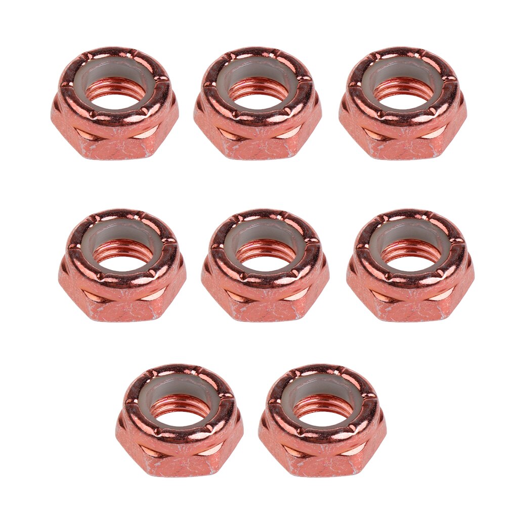 8 stücke Skateboard Lkw Rad Achse Schraube Muttern Longboard Hardware- Zubehör für Männer Frauen Ich bin Freien Skateboard