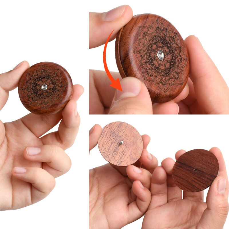 1Pcs Kitchenware Bread Scoring Cutter Portable Round Shape Baking Tool Wooden/Metal Non-slip Decorative Pattern Kitchen DIY Mold