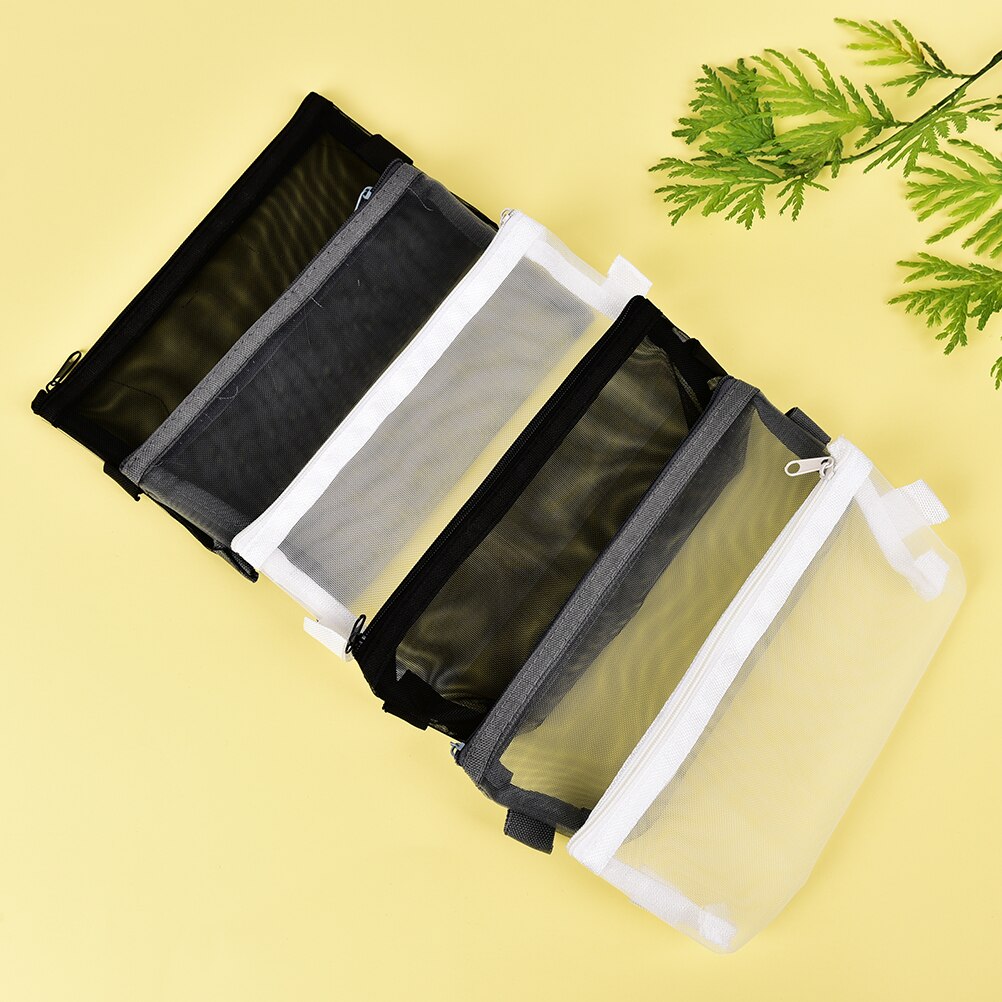 primary and secondary school stationery pencil case pod Casual pen Bag student Zipper pencil Transparent