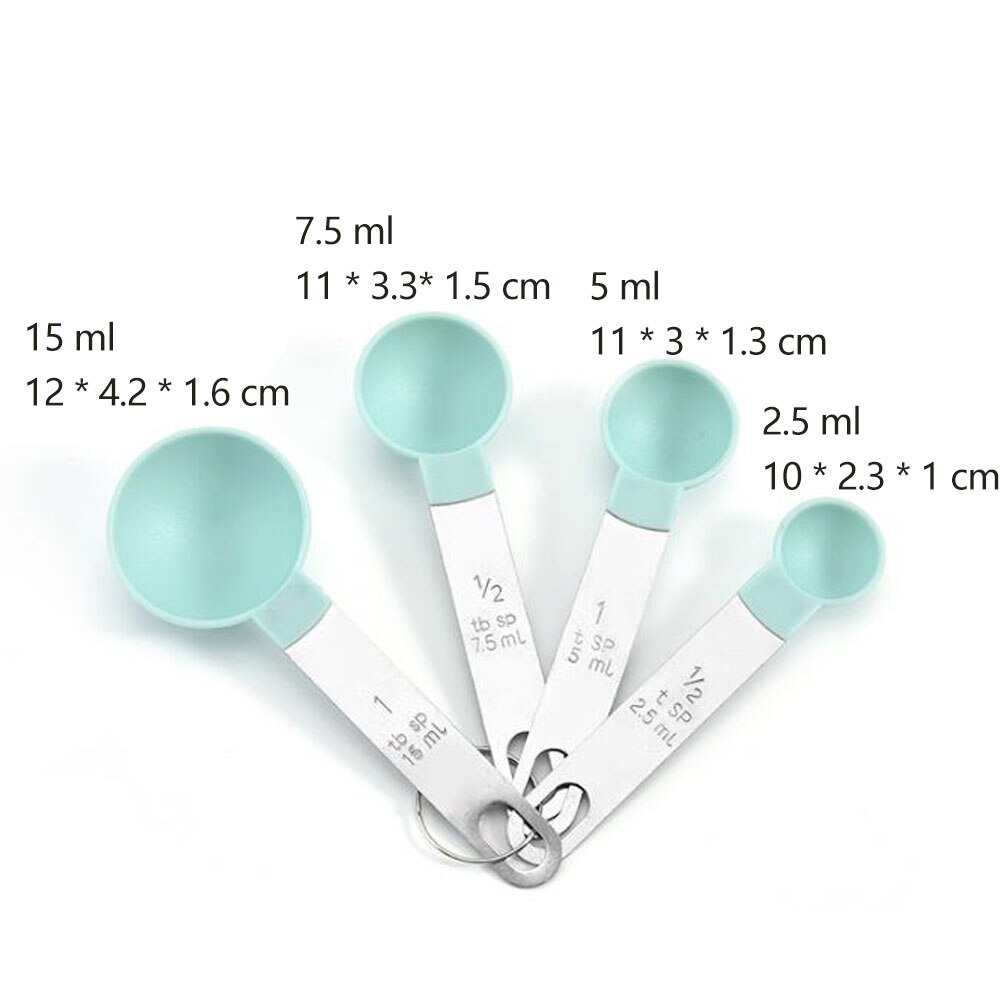 8PCS/Set Measuring Cups Spoons Kitchen Baking Cooking Tools Set Measuring Cup And Spoon Cocina Gadget