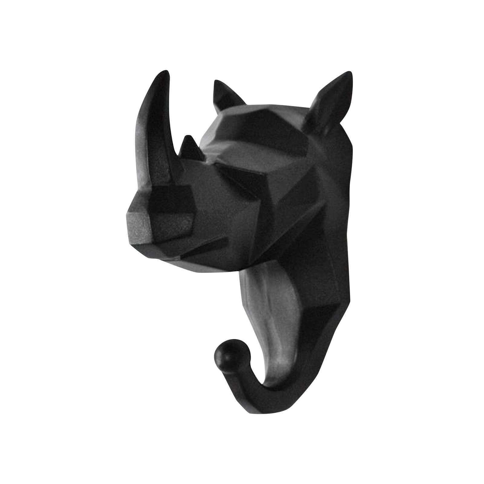 Creatieve Muur Haken Dier Decoratie Hars Houtnerf Haken Slaapkamer Deur Na De Dieren Haken 3d Haak Enkele Muur Hanger: A