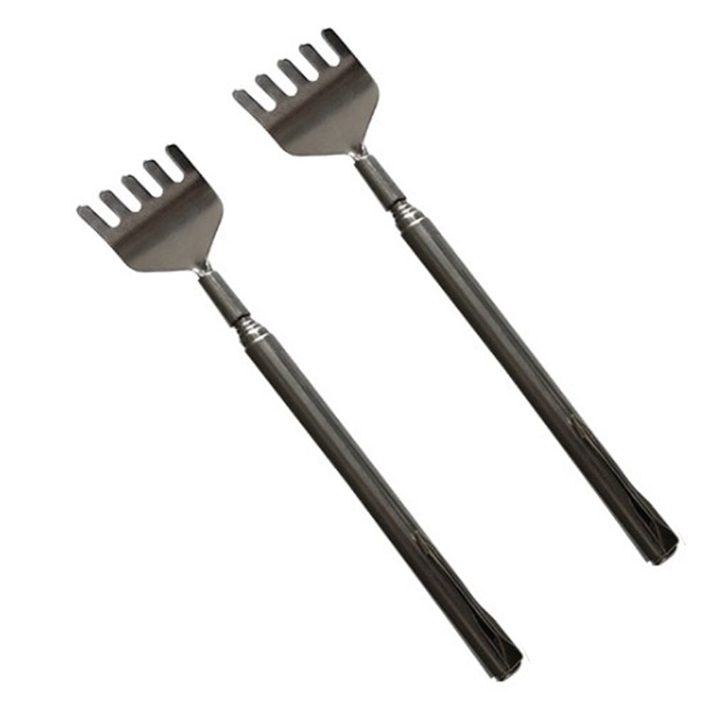 Portable Adjustable Extendable Telescopic Back Scraper Backbone Scratch Massage Itch Scratch Massage Tools 1-5pcs: 2pcs