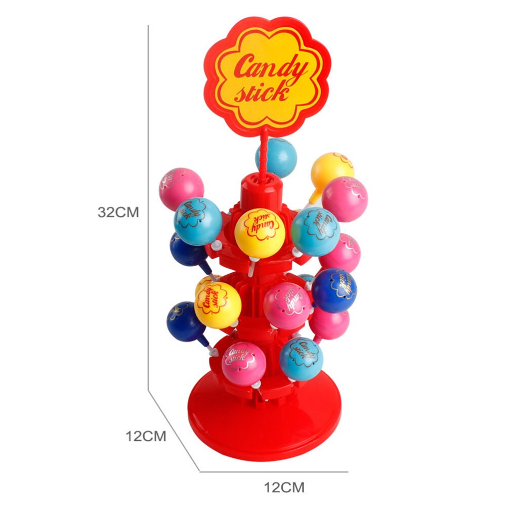 1 Set of Kids Lollipop Classic Wooden Preschool Inserting Educational Balance Accessory Game for Toddler Kids Children
