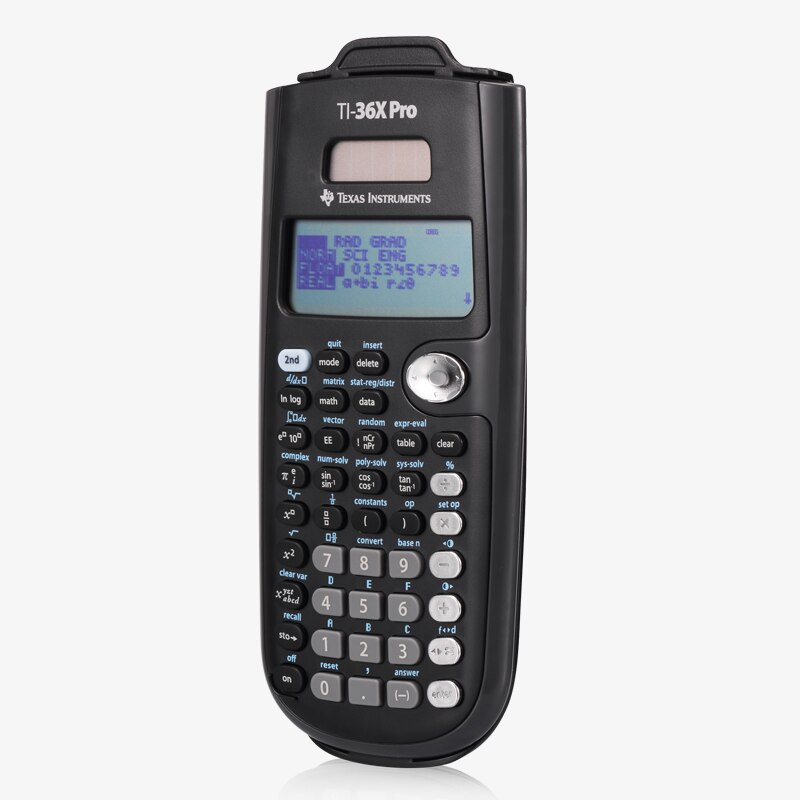 Mærke originale texas instrumenter ti -36x pro multifunktionel studerende videnskabelig lommeregner grafisk funktion lommeregner