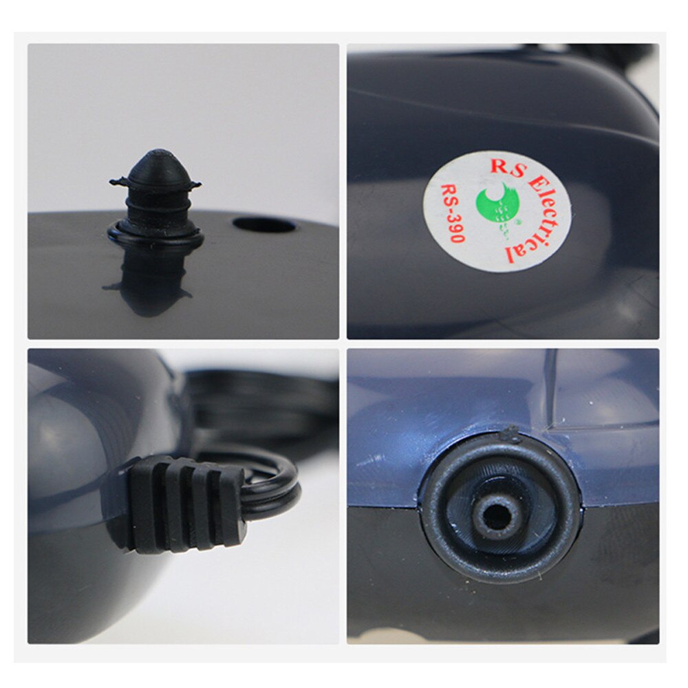 Aquarium Air Pump Accessories - Oxygen Air Bubble Tube 3W Energy Efficient Aquarium Oxygen Fish Air Tank Pump Super Silent Pumps