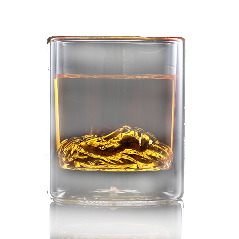 Drinkbeker Creatieve transparante glazen koffiekop grappige schedel