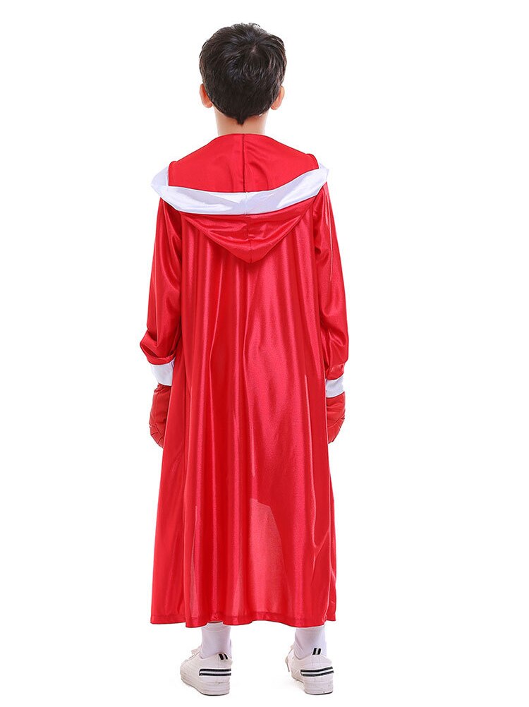 Enfant bleu rouge Boxer Costume Halloween Boxer garçon Costume boxe Match enfants uniformes