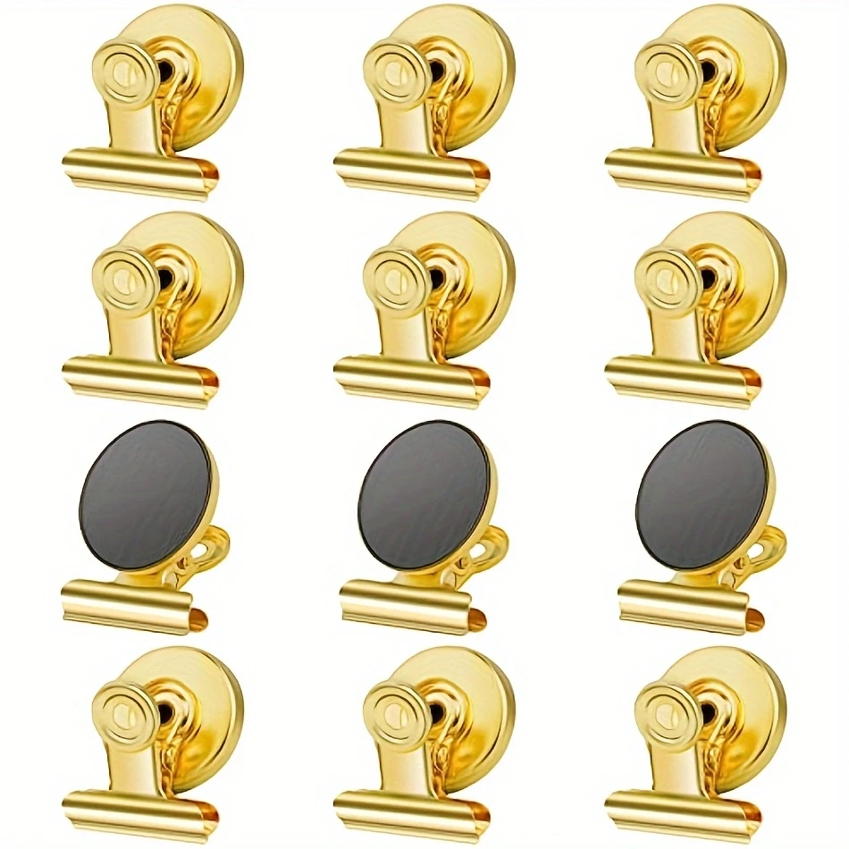 Refrigerator Magnets Fridge Magnetic Clips Heavy Duty, Fridge Magnet Clips, Clips Magnets For Fridge: Blue