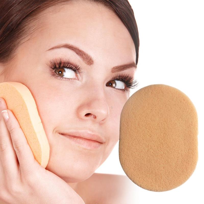 Esponja para cosméticos Konjac Konnyaku Natural, limpieza profunda del rostro, maquillaje en polvo, herramientas de 6 colores