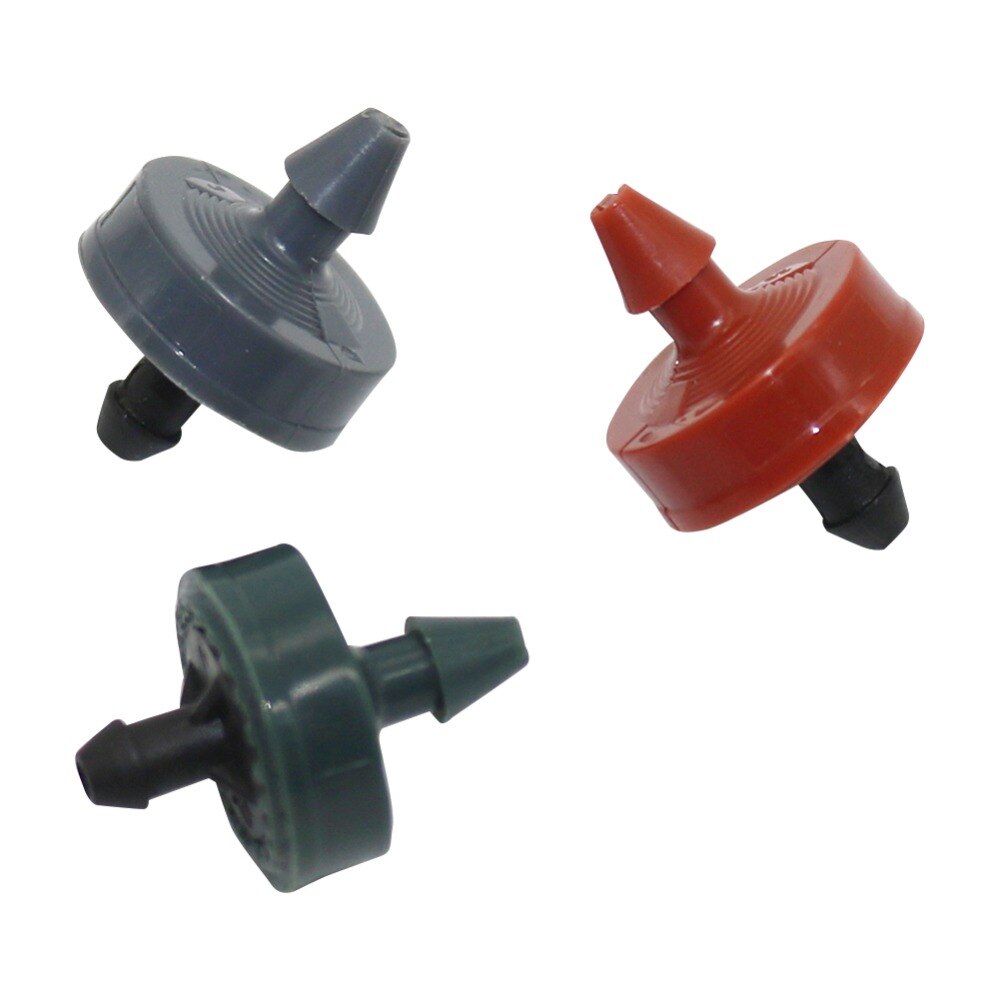 2L/H, 4L/H, 8L/H Mini Druppelaar Druk Compenseren Drip Emitter On-line Druppelaar Landbouw Drip Emitter Druppelirrigatie 40 Pcs