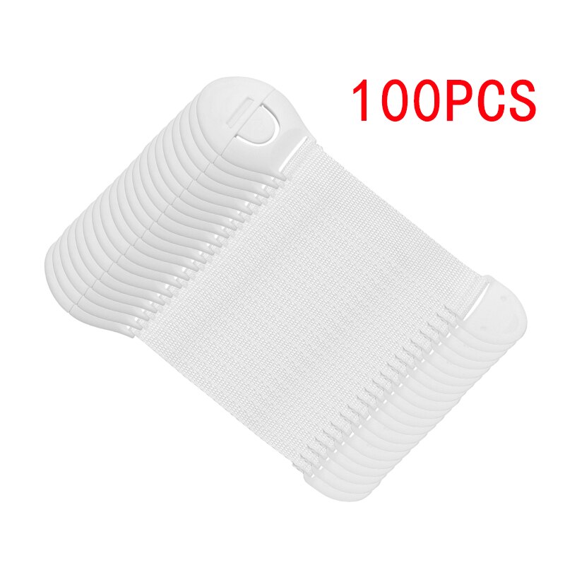 100Pcs/Lot Child Lock Protection Of Children Locking Doors For Children's Safety Kids Plastic Lock: Default Title