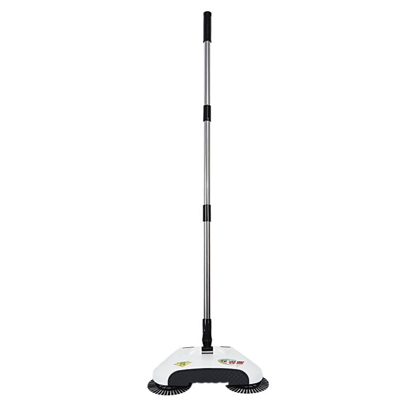 Stainless Steel Sweeping Machine Push Type Hand Push Broom Dustpan Handle Household Cleaning Package Hand Push Sweeper Mop