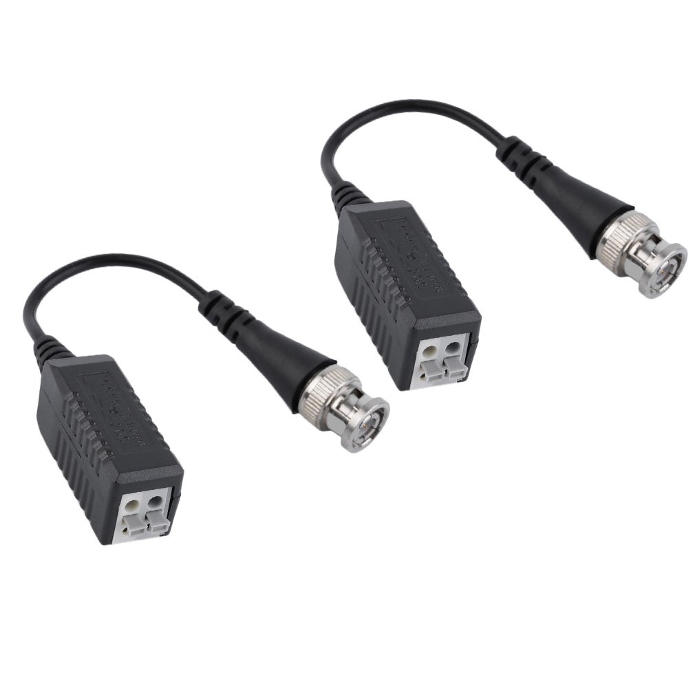 In stock! Single Channel CCTV Via Pairs UTP Passive Video Balun Transceiver Newest