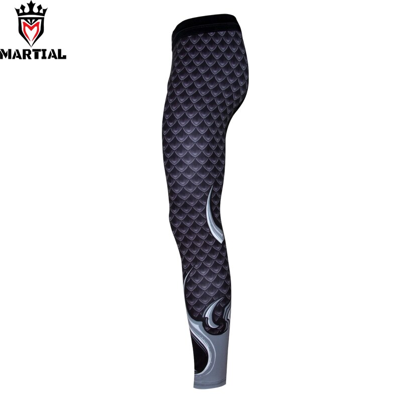 Martial: De Voogd van Dargon fitness running sport legging voor mannen compressie broek crossfit atletische leggings