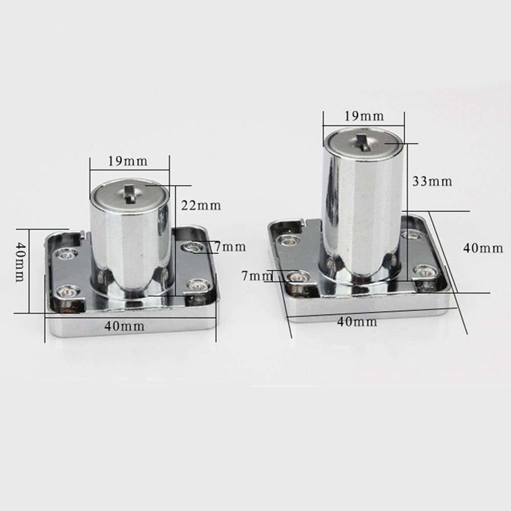 Security Drawer Lock Desk Wardrobe File Cabinet Locker Cylinder Cam Lock Keys Furniture: 32mm