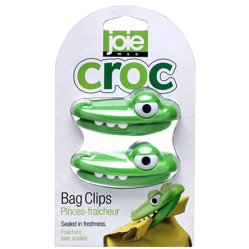 Joie Crocodile Series Kitchen Gadgets Snack Bag Cl... – Vicedeal