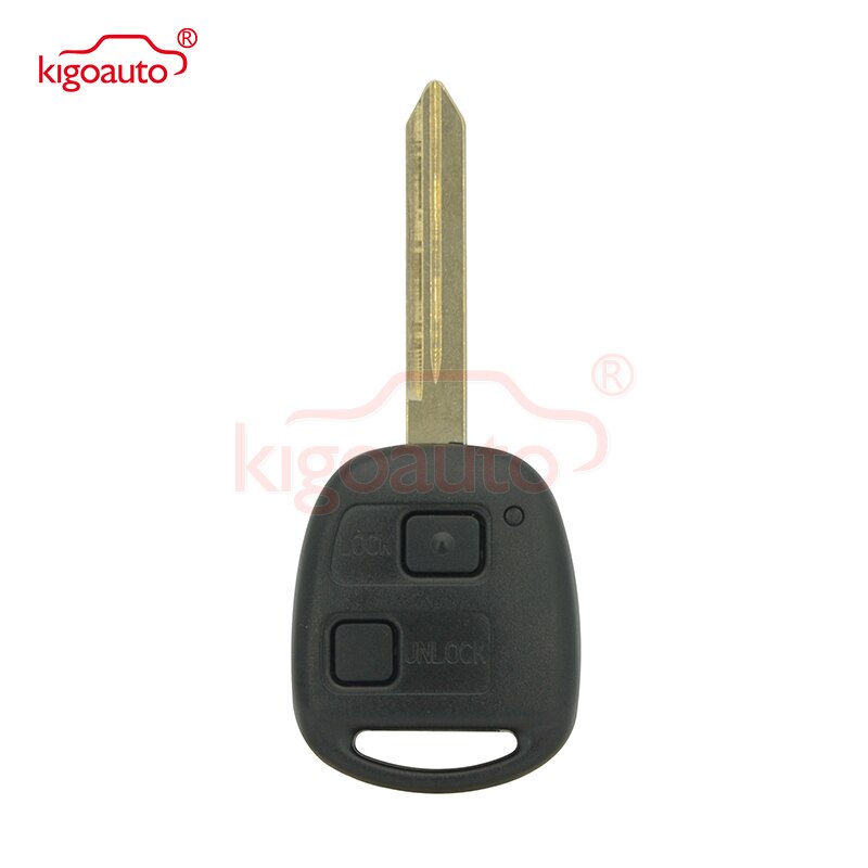Llave de coche remota Denso (NO Valeo) Kigoauto 89071-42050 2 botones TOY47 315mhz sin CHIP para Toyota Yaris Avensis