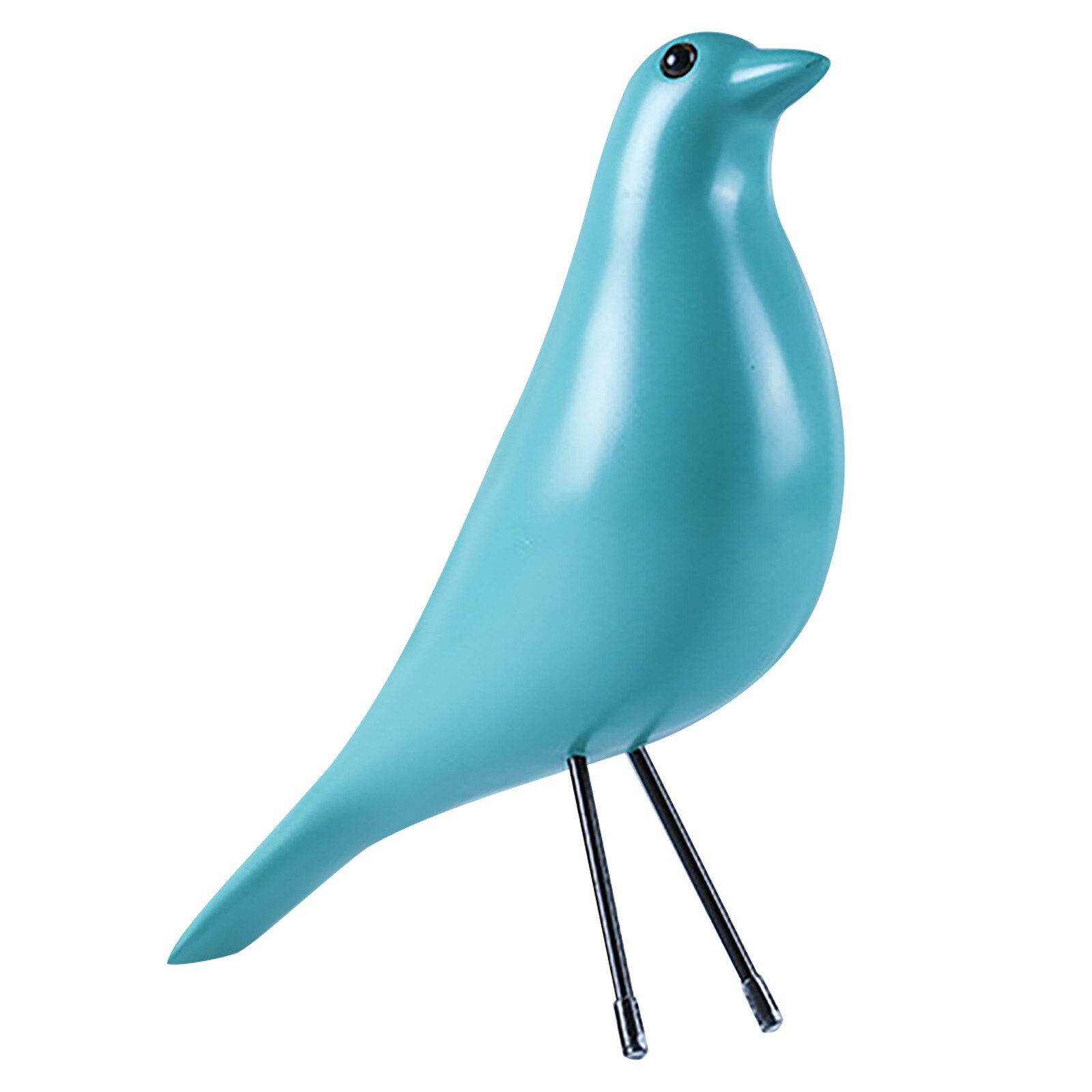 Mini Stained Vogel Glas Venster Gordijnen Acryl Muur Opknoping Vogels Decor Kamer Accessoires Scandinavische Ornamenten Decor #6: Green 