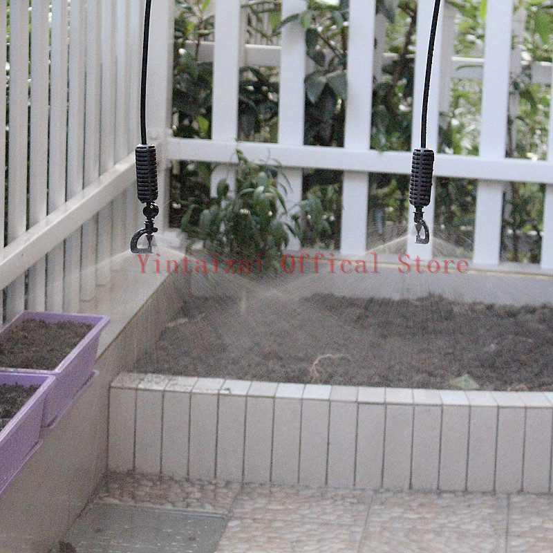 50PCS 360degree Rotary Sprinkler Micro-Sprinkler Head Micro Irrigation Fittings Greenhouse Accessory