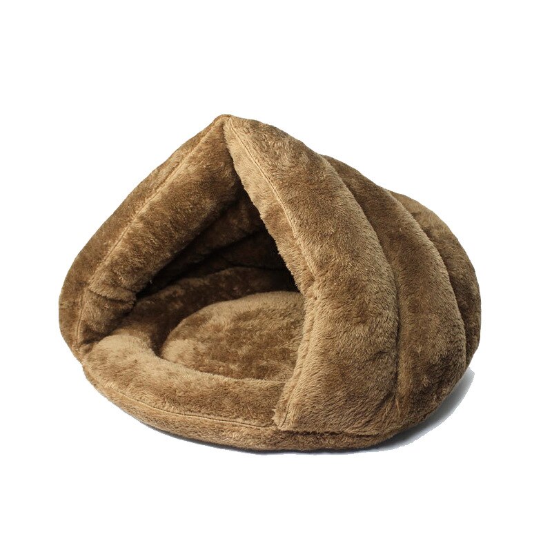 Pet Cat Bed Thick Sleeping Bag Triangular Cat Litter Soft Comfortable And Durable Winter Warm Pet Kennel