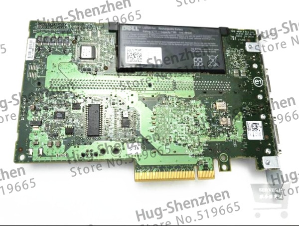 Dell 6E Raid Controller Card SAS External Array Card F989F MD1000 MD3000 Disk Storage Cabinet