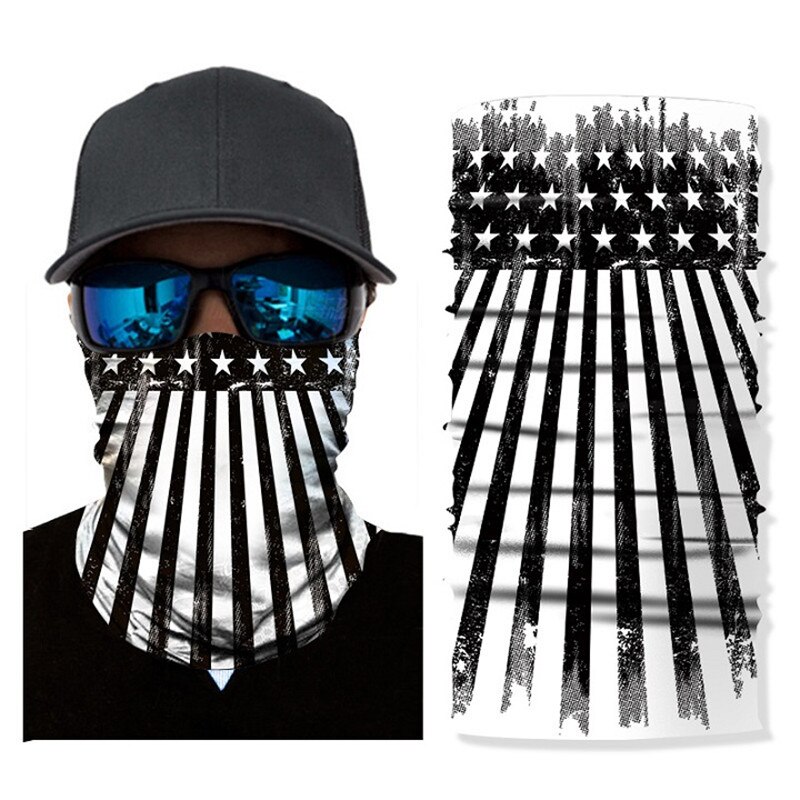 Haut-saut camouflage pêche masque facial écharpe Polyester coupe-vent hiver tête cou plus Headweara Rock pêche vêtements accessoires