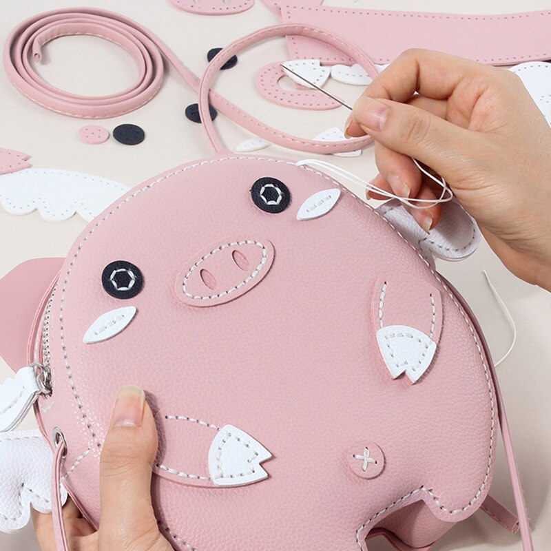 Tsophreniq Zaino in pelle PU cucito artigianato accessorio per principianti accessori per la produzione di borse accessori cinghia regolabile borsa che fa accessorio, Blu lago, Medium Tsophreniq Zaino in pelle PU cucito artigianato accessorio per principianti accessori per la produzione di borse accessori cinghia regolabile borsa che fa accessorio, Blu lago, Medium