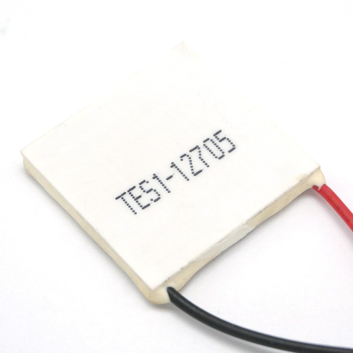 Tes 1-12705 jäähdytyselementin termosähköinen jäähdytin peltier -jäähdytyslevy 12v 5a 30 x 30mm jäähdytysmoduuli