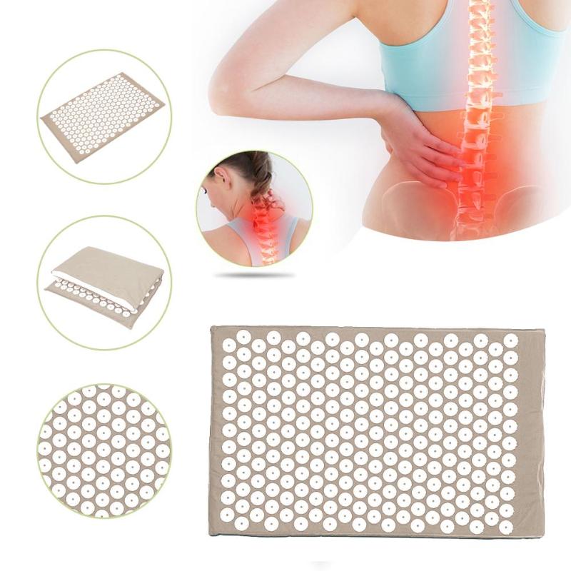 Spike Massage Yoga Cushion Relieve Back Muscle Pain Acupuncture Massage Mat Yoga Mat