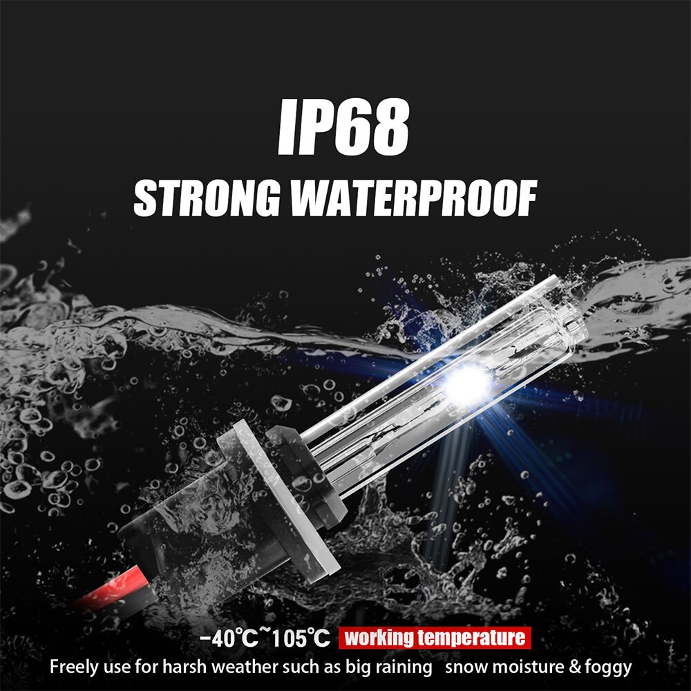 TXVSO8 H27 880 881 Type Xenon Headlight Kit 2Pcs 25W HID Bulbs With Ballast 3000K 4300K 5000K 6000K 8000K 10000K 12000K Headlamp
