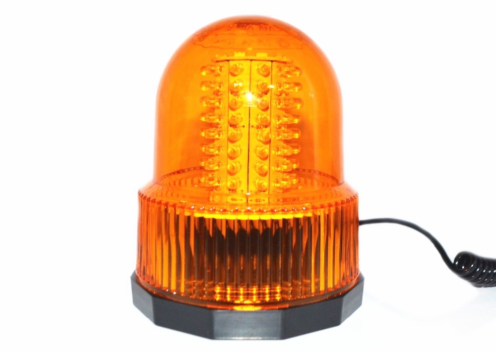 80 LED Auto Vrachtwagen flash waarschuwingslampje Baken Strobe Noodverlichting Amber