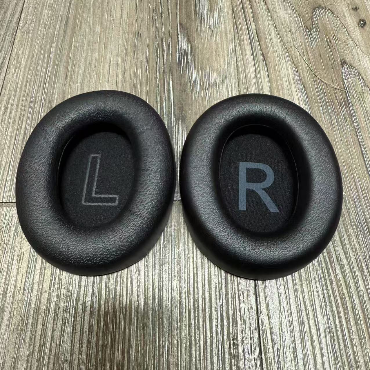 Repuestos originales para auriculares QCY H3/H3 PRO, piezas de repuesto, almohadillas giratorias para las orejas, cojín para diadema: Marrón