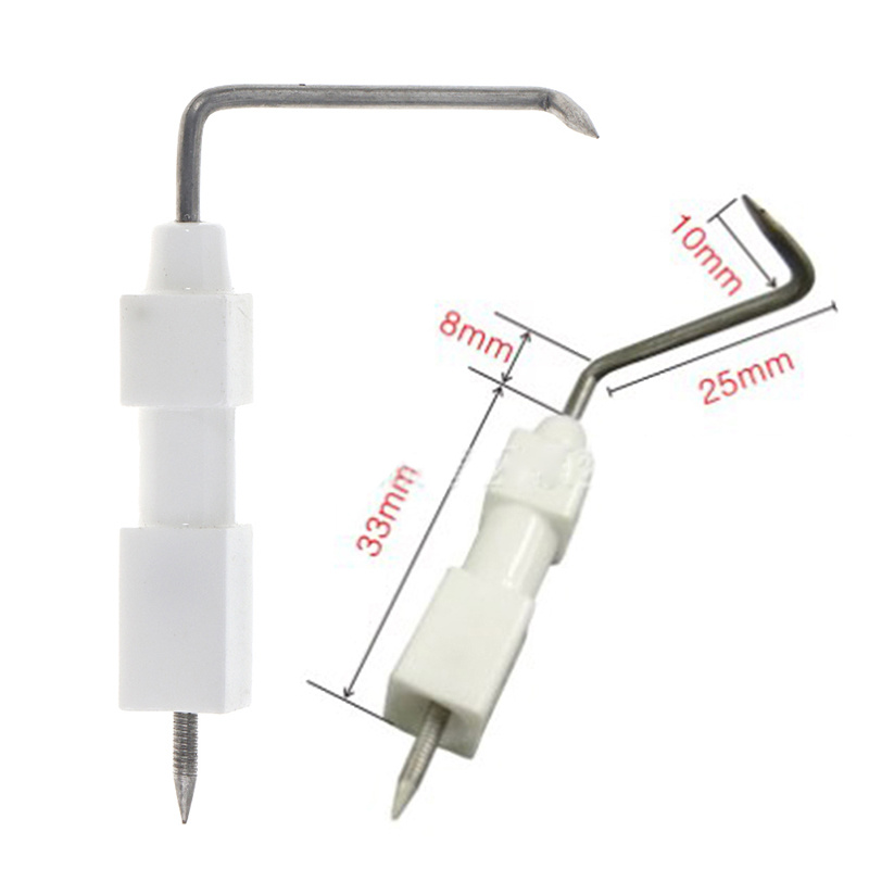 1Pcs Gas Wasser Heizung Teile Elektronische Funken Zünder Ersatz Ersatz Teile Keramik Elektrode Zündung Sensor Home Appliance: Rot