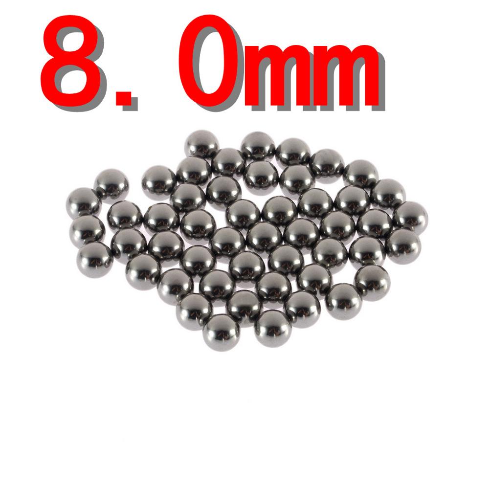 Cykel Kuglelejer i Kulstofstål - 50 stk - 4mm til 10mm - Reservedele: 8mm
