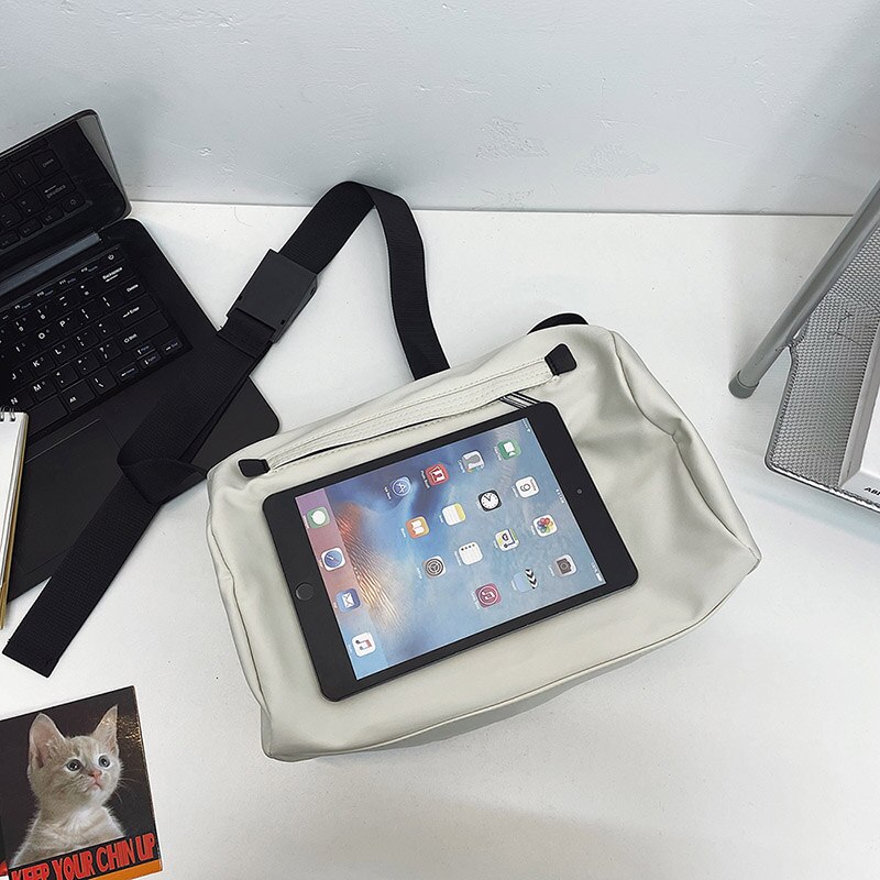 Ins-marken-umhängetasche mit großem fassungsvermögen, ideal für paare, freizeit und alltag, aus robustem canvas, für damen