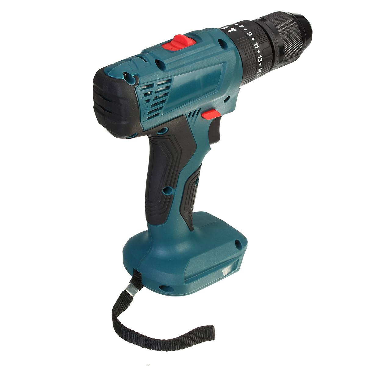 18V 21V 95Nm 3 in 1 Brushed Electric Drill Hammer Screwdriver for Makita Battery 10mm Cordless Impact Drill with LED Light