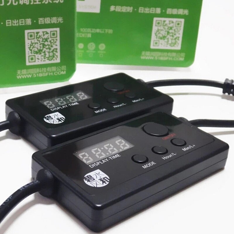 S2 Pro Aquarium Led Licht Dimmer Controller Aquarium Aquarium Licht Rgb Zonsopgang Zonsondergang Timing Dimmen Systeem Met Chihiros Lamp