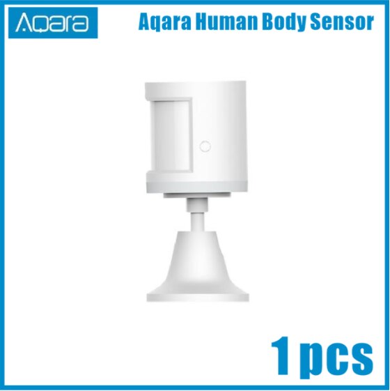 100% Originele Aqara Menselijk Lichaam Sensor Via Android Ios Slimme Lichaam Beweging Motion Sensor Zigbee Verbinding Voor Xiaomi Mi Thuis app: 1pcs  Body Sensor