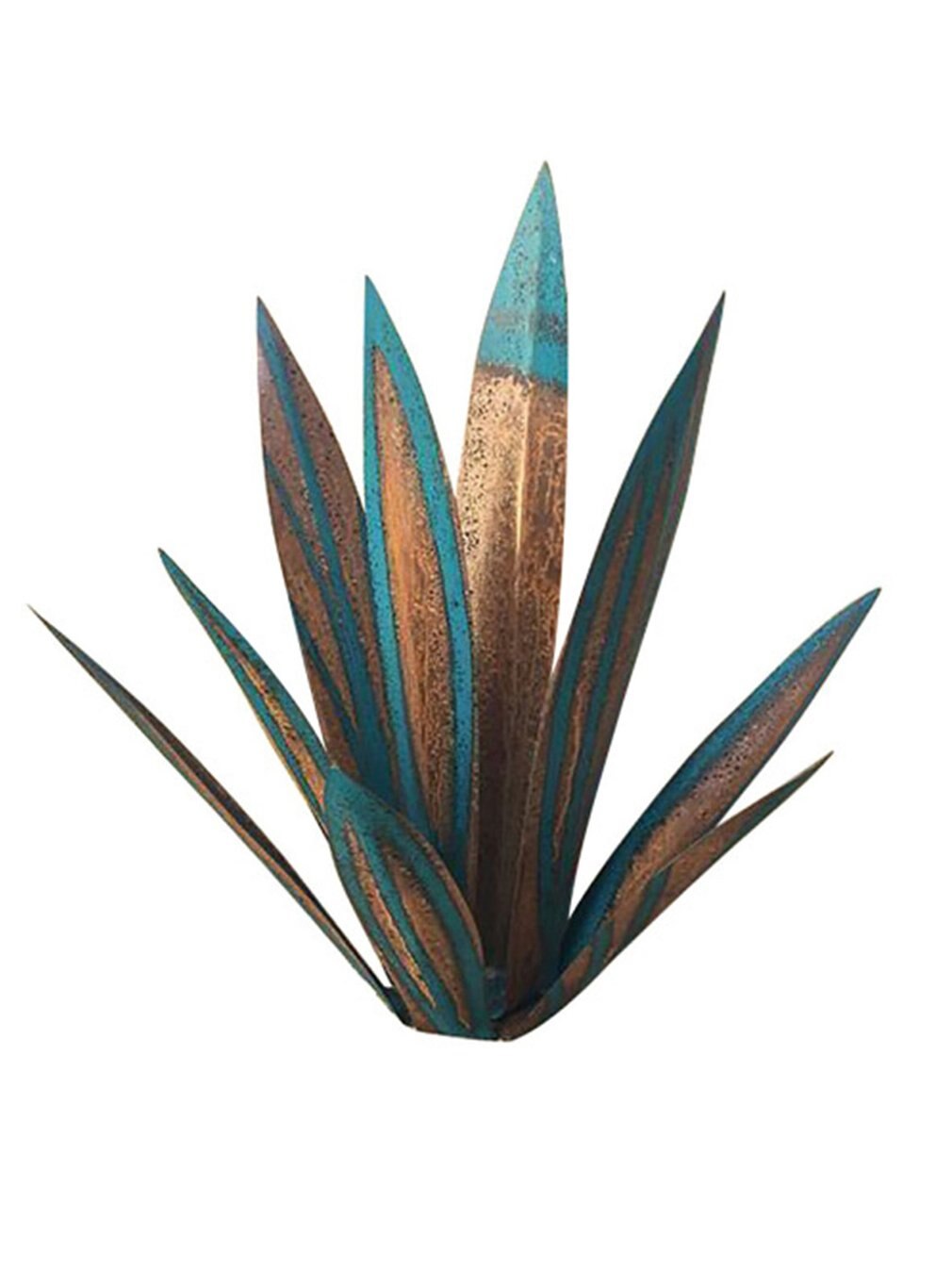 27cm Fer Art Tequila Plante Ornement BRICOLAGE de Décoration Créative Fer Ornement Et D'anniversaire Plante Ornement: type16