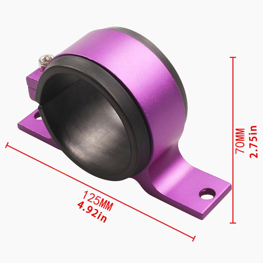 Universal Single Fuel Pump Fixing Bracket 58mm Fuel Pump Quick Mounting Bracket Auto Modified Parts Aluminum Alloy