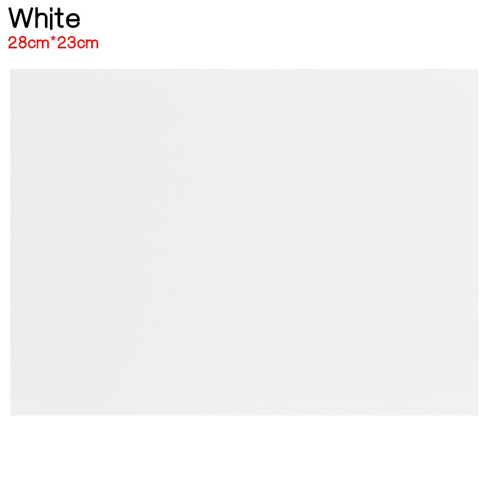 Paño de papel de carbono soluble en agua de colores, revestimientos orgánicos, papel A4 para trazar, accesorios de costura de transferencia de dibujo, 10 piezas: white B