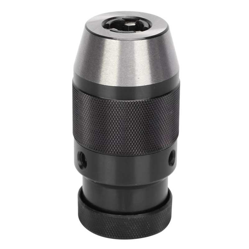 B16 0-13mm Drill Chuck Keyless Self-Locking with Sleeve Lathes Electric Hand Tools Adapter