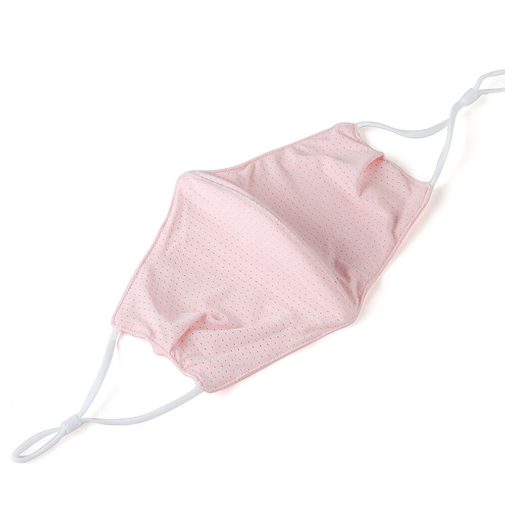 novedosa de seda de hielo boca Cosplay hombre mujer mascarillas Unisex cara sol protección calle deportes de ciclismo transpirables de adultos máscara: E