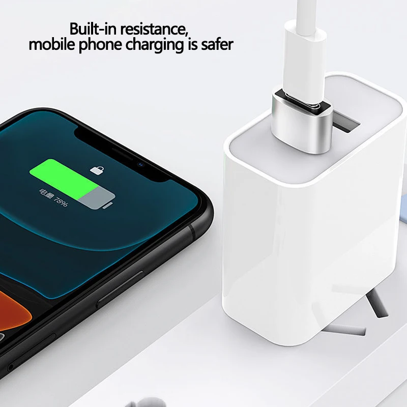 Adaptador usb c 2.0 tipo c para usb, conversor macho para fêmea, usb tipo-c para pc, laptops, acessórios para celular
